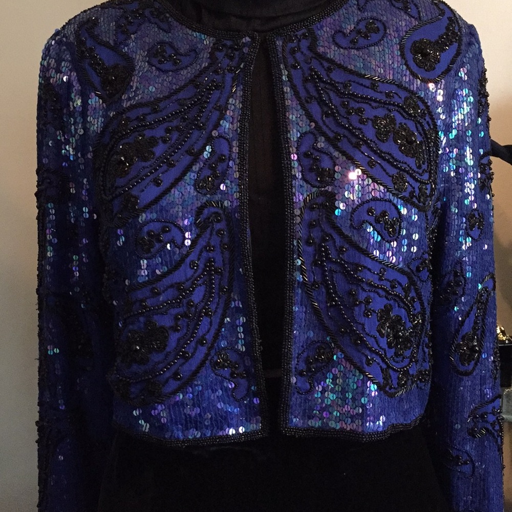 💃💥Sale💃💥Vintage Bolero Sequin Jacket